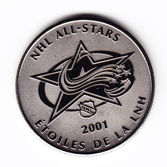 2001 Denis Potvin NHL All Stars Medal (b70) - Picture 2 of 2